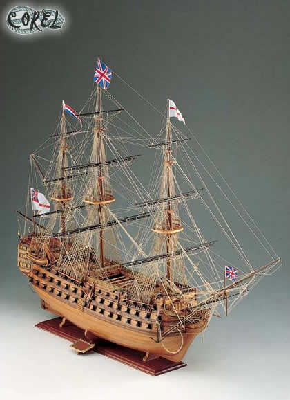 SM23 - H.M.S. VICTORY - Nave inglese di 1 rango del 1805. scala 1:98 COREL