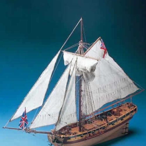 SM38 – H.M.S. RESOLUTION – Cutter inglese del secolo XVIII. scala 1:50 COREL