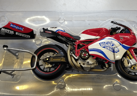 122040241 Minichamps 1.12 Ducati 999RS Noriyuki Haga WSB 2004 1/12 Capirossi