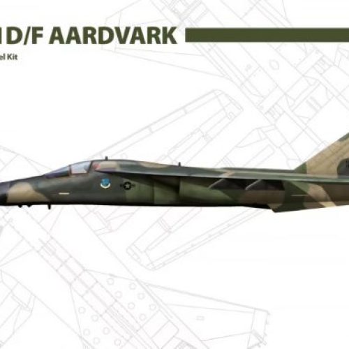 H72044 – General Dynamics F-111D/F Aardvark scala 1:72 HOBBY 2000 + COLLA OMAGGIO