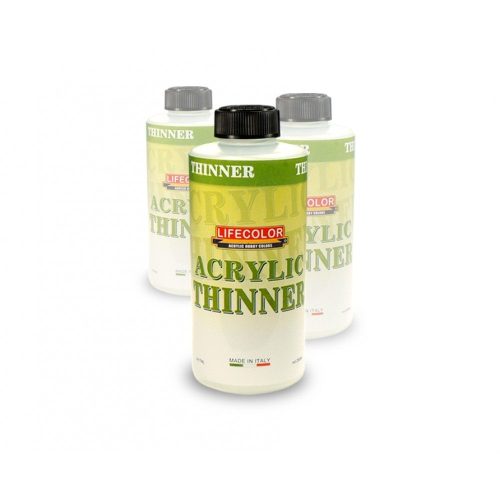 ACRYLIC THINNER – 250ml LIFECOLOR