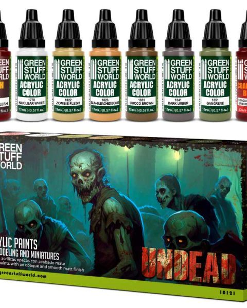 10121 Set Colori - Morto Vivente GREEN STUFF WORLD