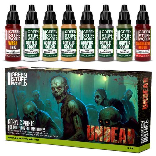 10121 Set Colori – Morto Vivente GREEN STUFF WORLD