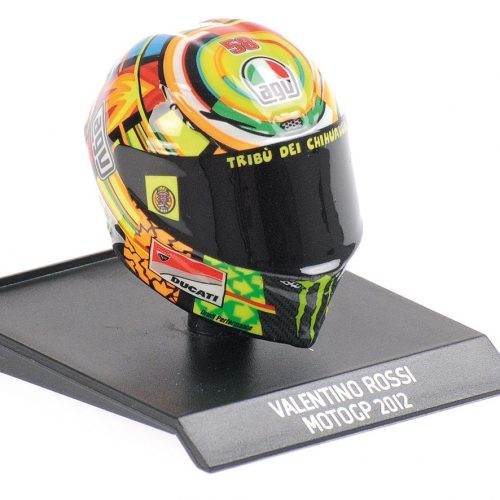 315120046 – CASCO VALENTINO ROSSI MOTOGP 2012 Scala 1:10 MINICHAMPS