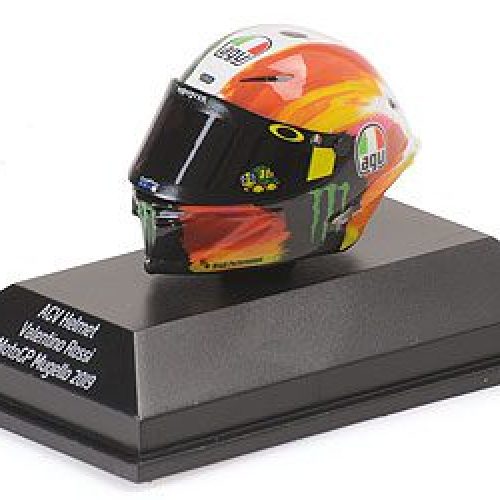 399190086 – CASCO AGV VALENTINO ROSSI MOTOGP MUGELLO 2019 Scala 1:8 MINICHAMPS