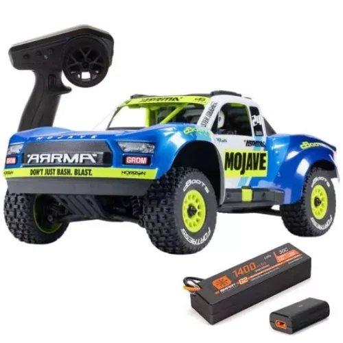 Grom Arrma MOJAVE 4×4 SMART 1/16 Short Course Blu/Bianco con batteria e caricabatteria