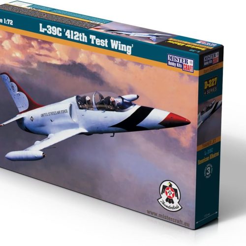 043025 – D302 L-39C ‘412th Test Wing’ – Warsaw Pact Trainer Jet  scala 1:72 MisterCraft