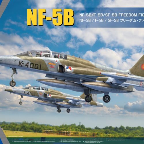 48117 – F-5B Freedom Fighter II scala 1:48 KINETIC – Scatola di montaggio datata, FONDO DI MAGAZZINO –