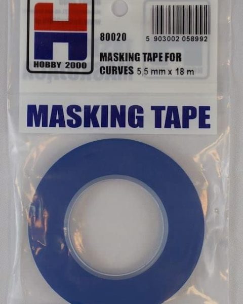 H80020 - Mascheratore per curve 5,5mm x 18m - Hobby 2000