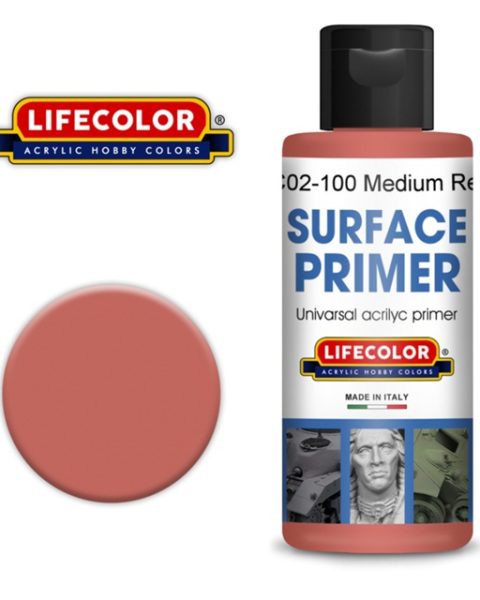 BC02-100 Primer Acrilico - Red - 100ml - Lifecolor