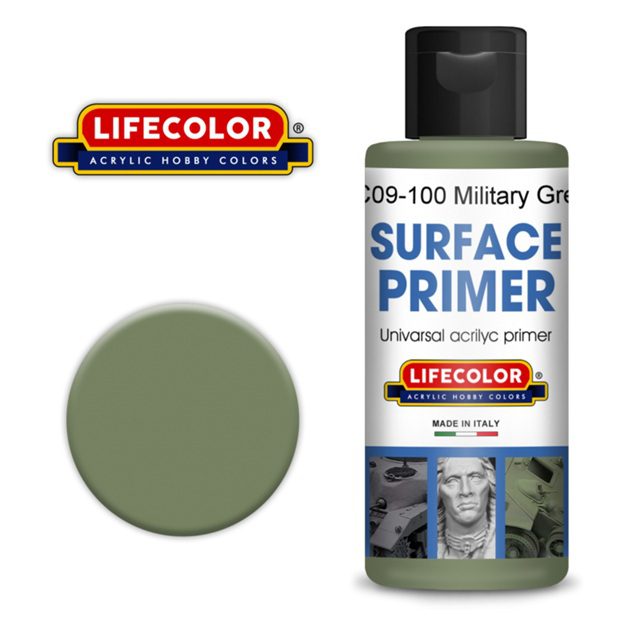 BC09-100 Primer Acrilico - Olive Drab - 100ml - Lifecolor