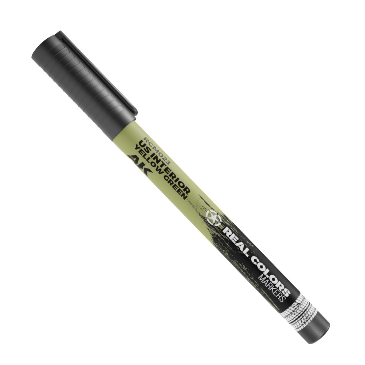 AK Pennarelli RCM023 - US INTERIOR YELLOW GREEN – RC MARKER – AK INTERACTIVE