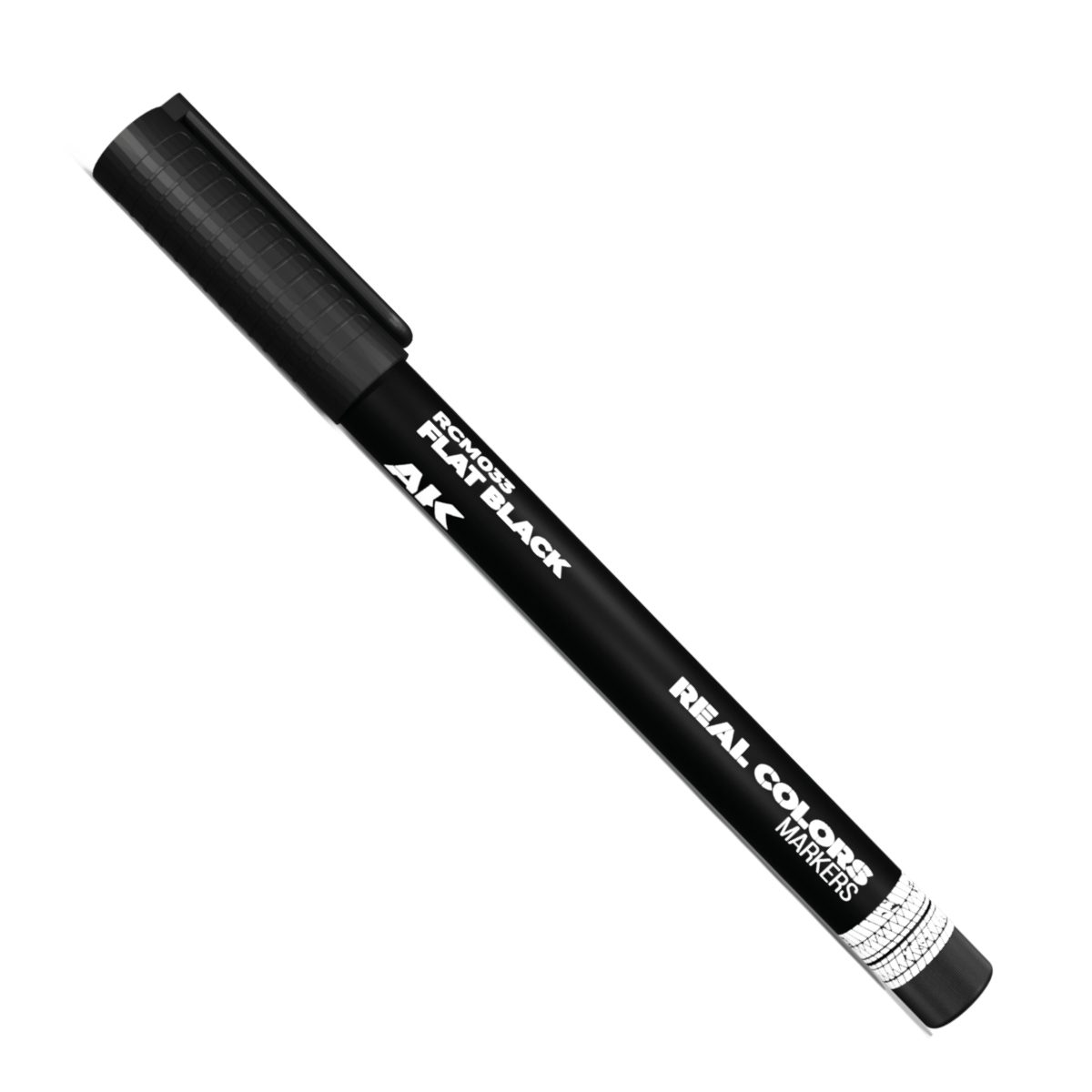 AK Pennarelli RCM033 - FLAT BLACK – RC MARKER – AK INTERACTIVE