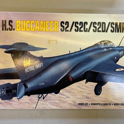 08101- H.S. Buccaneer S2/S2C/S2D/SMk50 scala 1:48 AIRFIX – Scatola di montaggio datata, FONDO DI MAGAZZINO