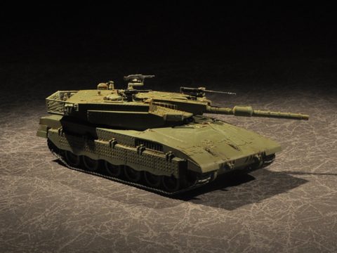 TR07104 - ISRAEL MERKAVA MK.III BAZ MBT scala 1:72 - TRUMPETER