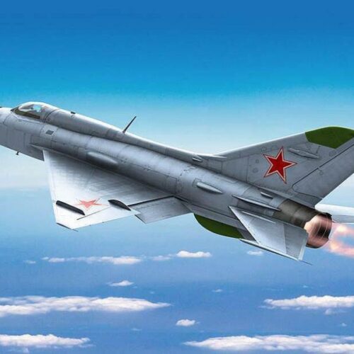 12320 – Russian Air Force MiG-21PF Fishbed-D scala 1:48 Academy