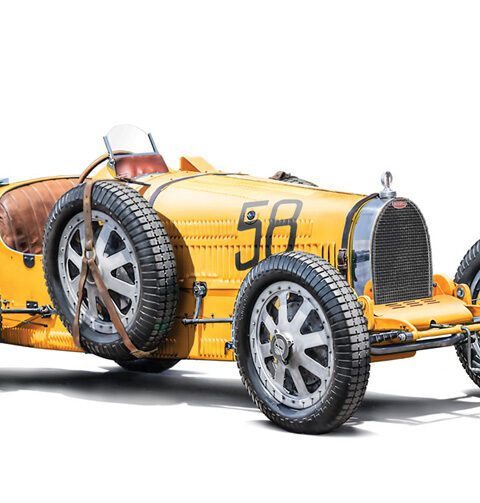 4716 - Bugatti Type 35B - Targa Florio '28 / Monaco GP '30 scala 1:12  ITALERI + COLLA OMAGGIO