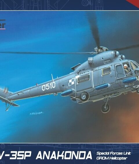 AA72023 - PZL W-3SP Anakonda Special Forces Unit GROM Helicopter scala 1:72 - ANSWER