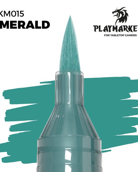 AKM015 - PlayMarkers - EMERALD - Pennarello di vernice iper-pigmentato. Perfetta per tutto il modellismo. AK INTERACTIVE