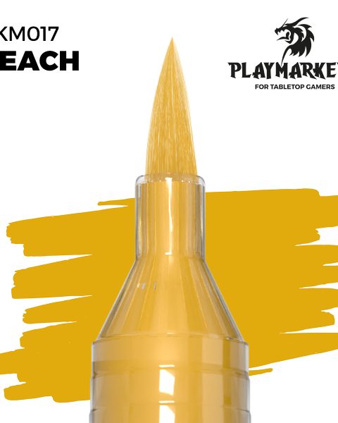 AKM017 - PlayMarkers - PEACH - Pennarello di vernice iper-pigmentato. Perfetta per tutto il modellismo. AK INTERACTIVE