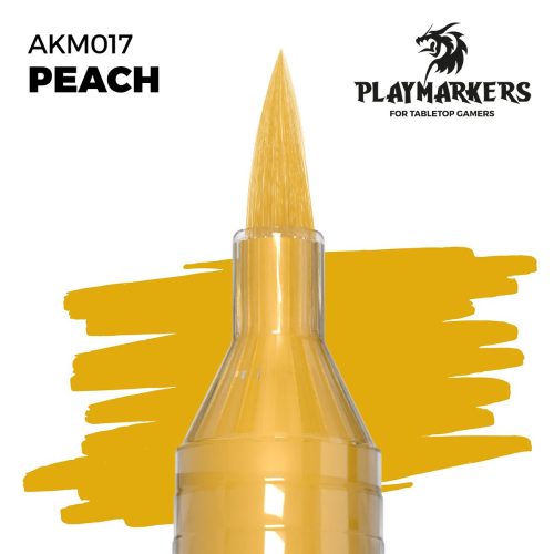 AKM017 – PlayMarkers – PEACH – Pennarello di vernice iper-pigmentato. Perfetta per tutto il modellismo. AK INTERACTIVE