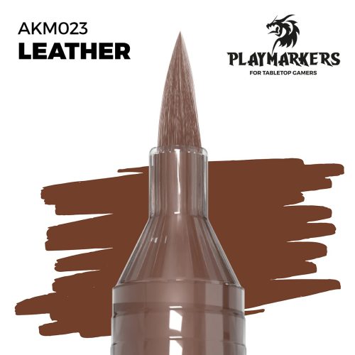 AKM023 – PlayMarkers – LEATHER – Pennarello di vernice iper-pigmentato. Perfetta per tutto il modellismo. AK INTERACTIVE