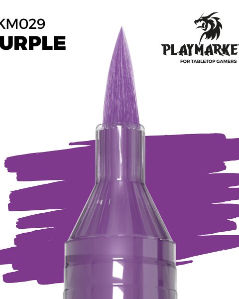 AKM029 - PlayMarkers - PURPLE - Pennarello di vernice iper-pigmentato. Perfetta per tutto il modellismo. AK INTERACTIVE