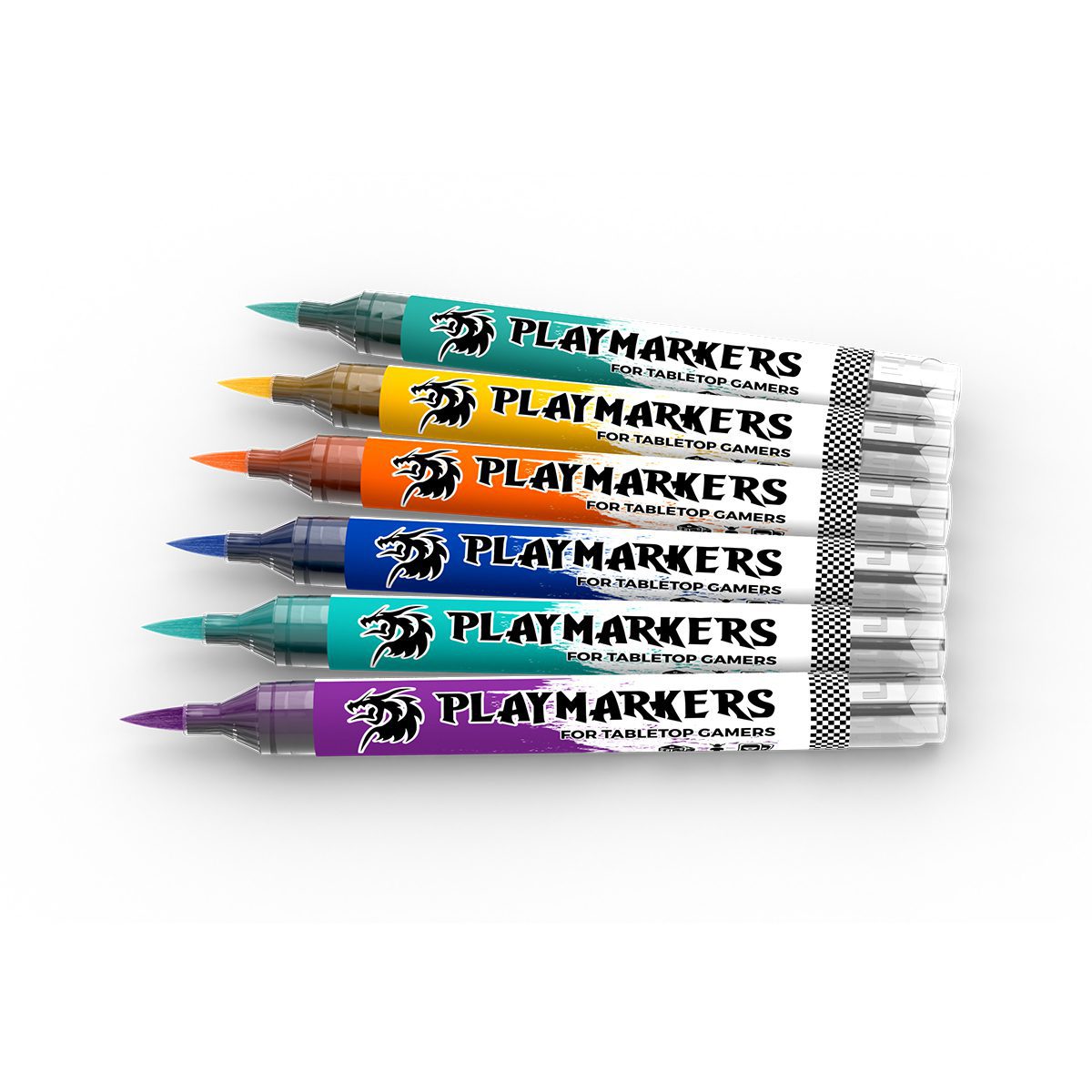 AKM103 - PLAYMARKER SET - CLOTHES & ORNAMENTS - Pennarelli di vernice iper-pigmentato. Perfetti per tutto il modellismo. AK INTERACTIVE