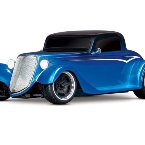 93044-4BLUE – Factory Five Hot Rod ’33 Coupé RTR scala 1:9 4Tec 3.0 blu – Traxxas