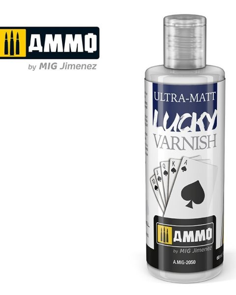 Ammo Mig 2050 LUCKY VARNISH - ULTRA MATT - 60ml