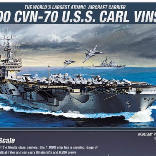A1443 – CVN-70 U.S.S. Carl Vinson scala 1:800 ACADEMY