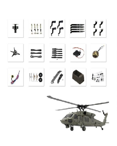 RICAMBI ELICOTTERI RC