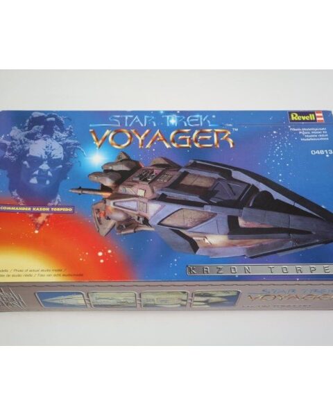 04813 - Star Trek VOYAGER "KAZON TORPEDO" scala 1:35  REVELL + COLLA OMAGGIO