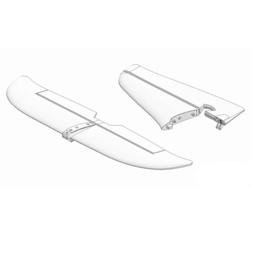 Multiplex EASYGLIDER 4 – Elevator/Rudder Set codice 224345
