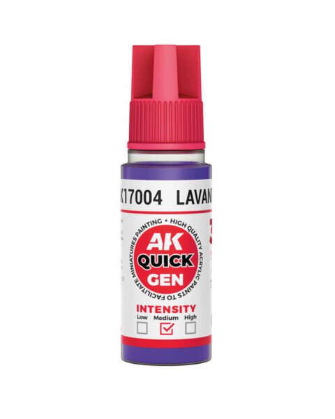 AK17004 Quick Gen LAVENDER 18ml colore acrilico AK Interactive