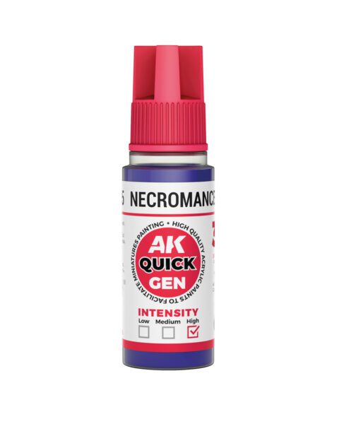 AK17005 Quick Gen NECROMANCER PURPLE 18ml colore acrilico AK Interactive