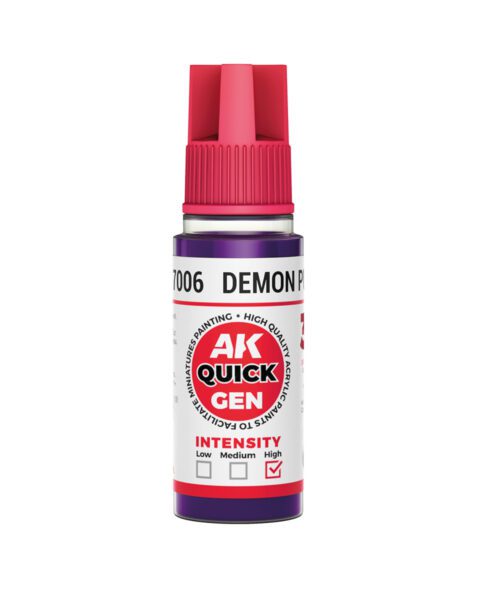 AK17006 Quick Gen DEMON PURPLE 18ml colore acrilico AK Interactive