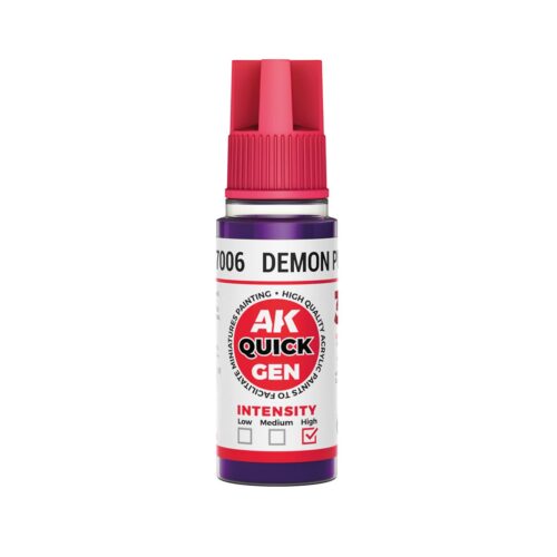 AK17006 Quick Gen DEMON PURPLE 18ml colore acrilico AK Interactive