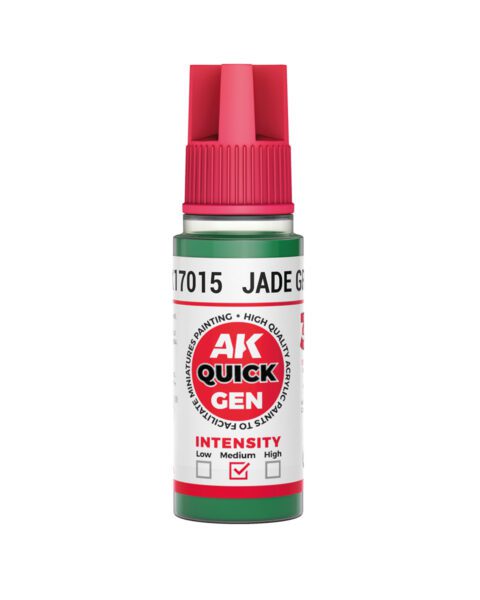 AK17015 Quick Gen JADE GREEN 18ml colore acrilico AK Interactive