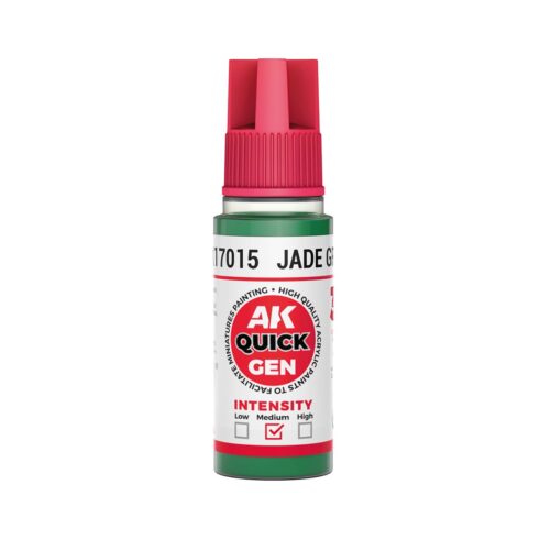 AK17015 Quick Gen JADE GREEN 18ml colore acrilico AK Interactive