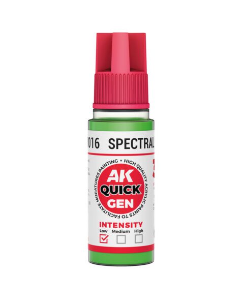 AK17016 Quick Gen SPECTRAL GREEN 18ml colore acrilico AK Interactive