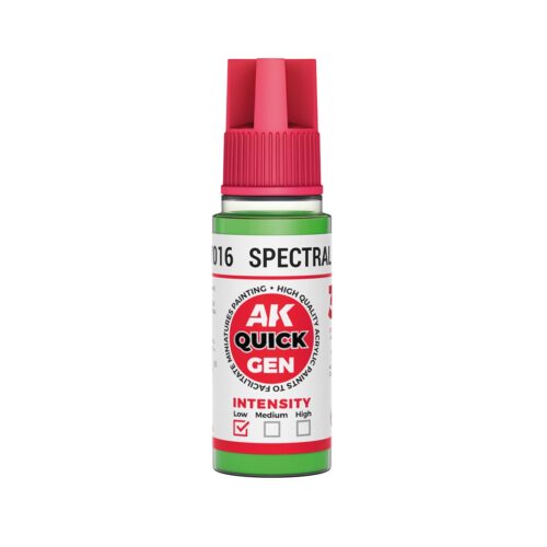 AK17016 Quick Gen SPECTRAL GREEN 18ml colore acrilico AK Interactive
