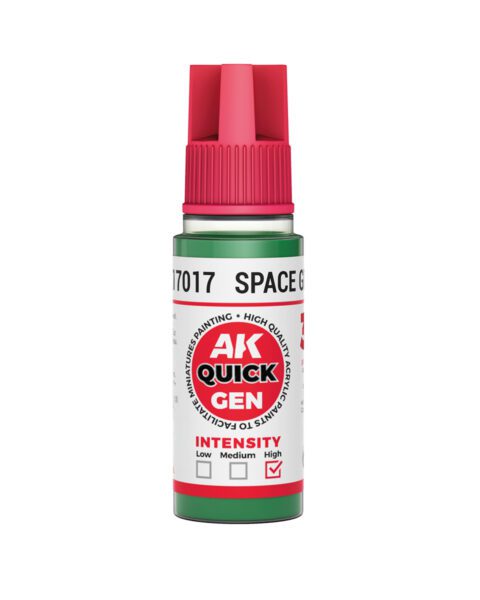 AK17017 Quick Gen SPACE GREEN 18ml colore acrilico AK Interactive