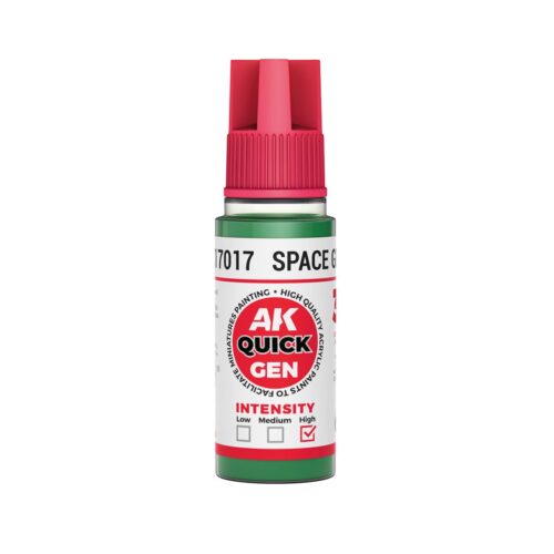 AK17017 Quick Gen SPACE GREEN 18ml colore acrilico AK Interactive