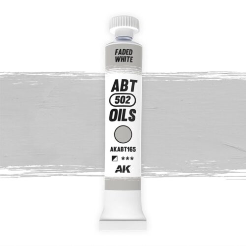 AKABT165 – Colore ad OLIO – Faded White – 20 ml. AK INTERACTIVE