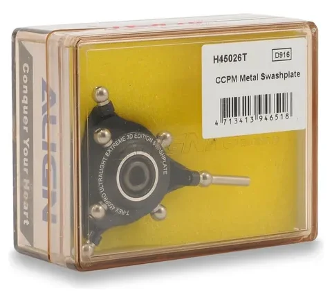 T-REX 450 Align H45026t  Ccpm Metal Swashplate piatto ciclico in metallo