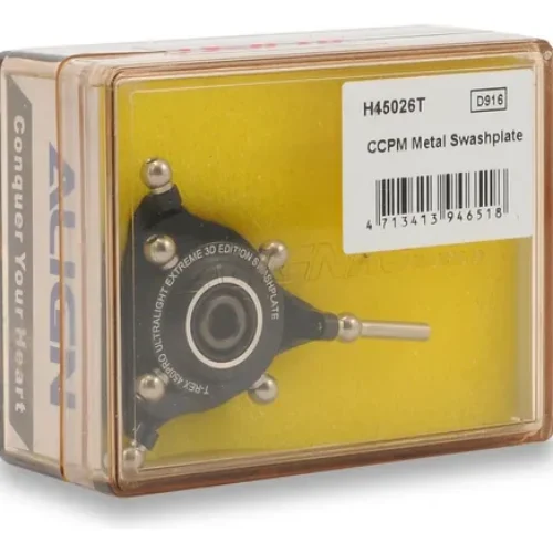 T-REX 450 Align H45026t  Ccpm Metal Swashplate piatto ciclico in metallo