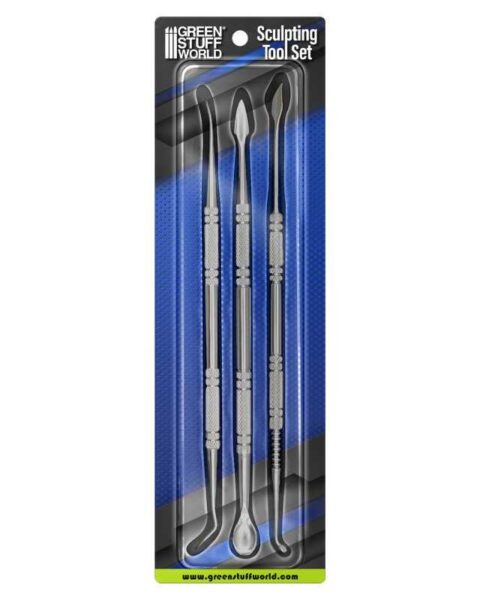 GSW1011 - Attrezzi per modellare x3 - GREEN STUFF WORLD