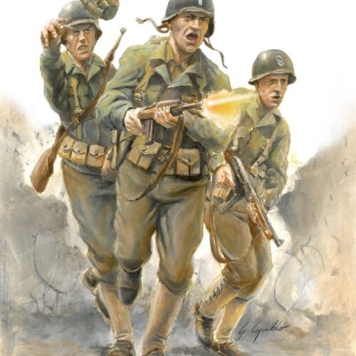 15603 – WWll U.S. INFANTRY scala 1:56 ITALERI
