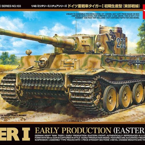 32603 – Tiger I Early Production (Eastern Front) scala 1:48 TAMIYA